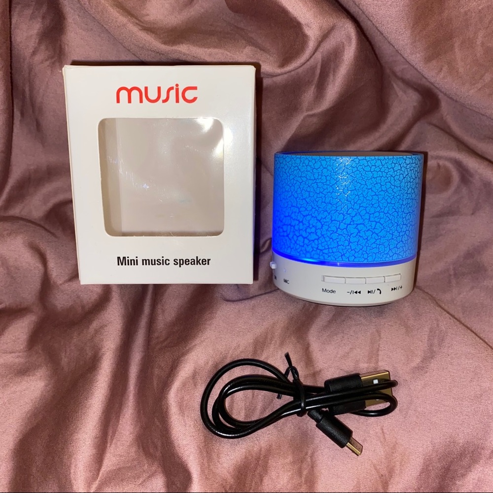 Mini Bluetooth Speaker Color Changing RGB Lights